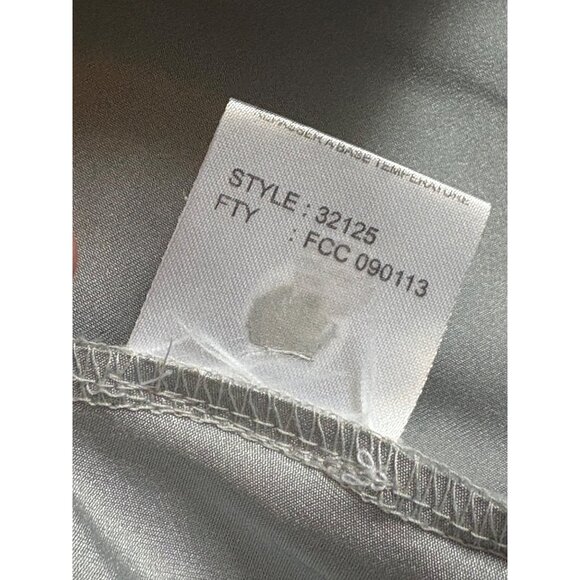 Jamie Sadock Women's Golf Shirt Large Short Sleeve Grey Blue Polo Womens Top - Picture 8 of 10